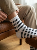 Striped Crew Socks