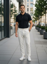 Men’s Elastic Waist Casual Pants