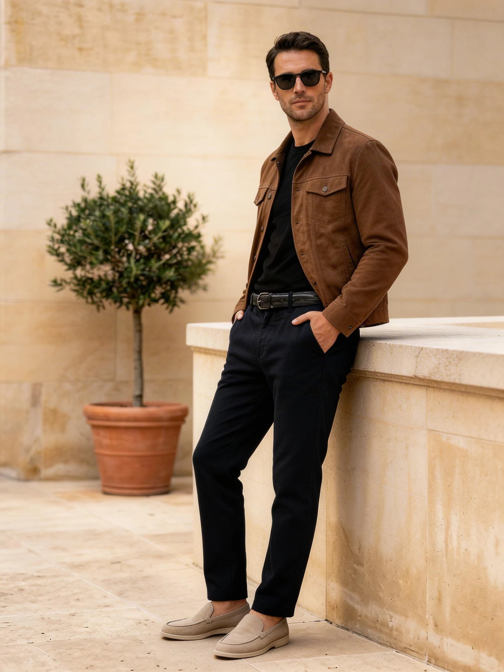 Slim Fit Stretch Chinos