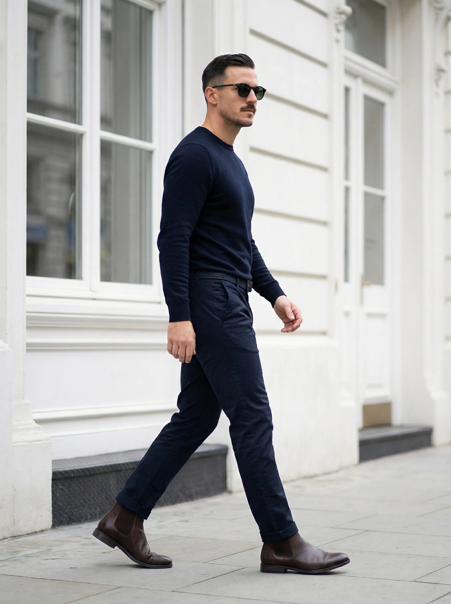 Skinny Fit Tailored Trousers