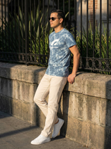 Tie-Dye Logo Crew Neck T-Shirt