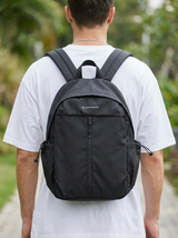 Minimal Zip-Front Backpack