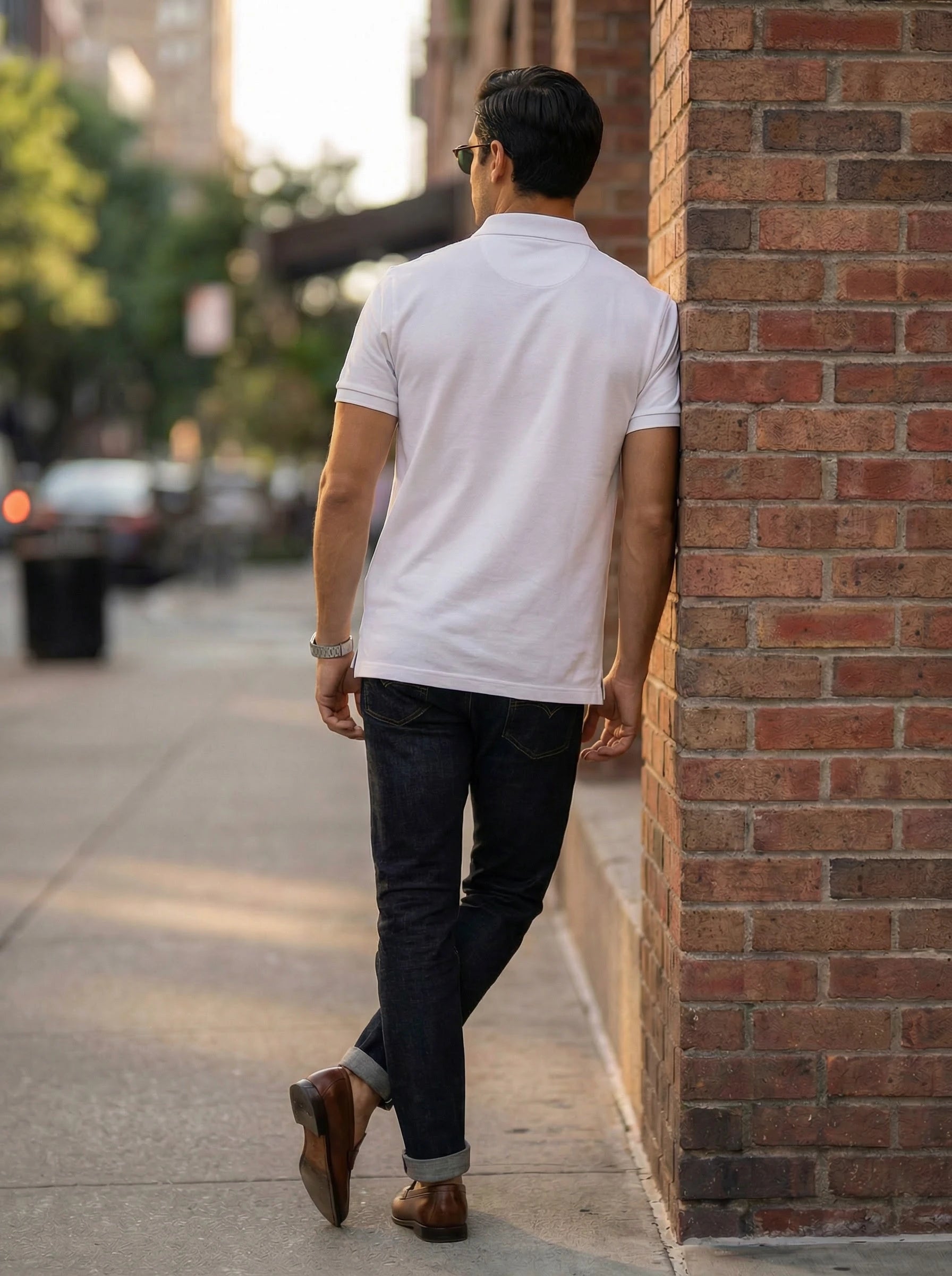 Embroidered Badge Polo Shirt