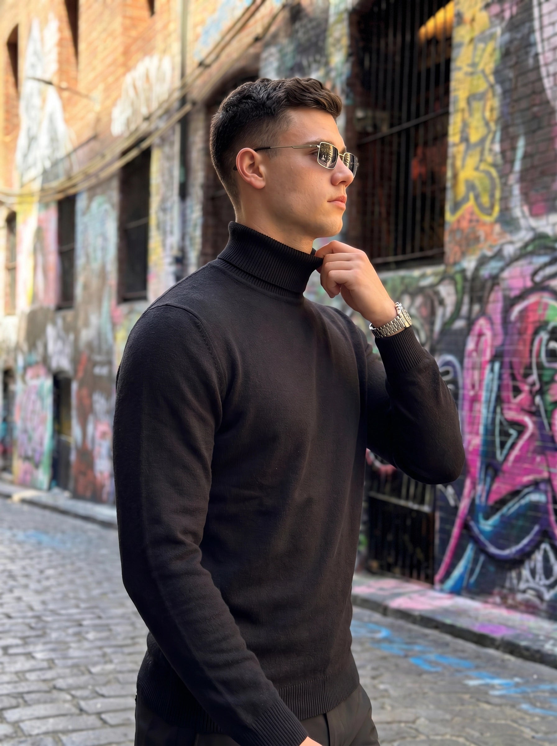Classic Turtleneck Sweater