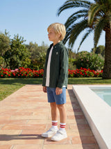 Kids Long Sleeve Button-Down Shirt