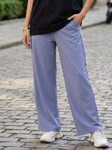 High-Waist Wide-Leg Pants