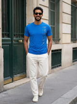 Vertical Logo Crew Neck T-Shirt