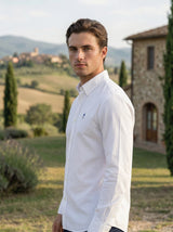 Men’s Striped Button-Down Shirt