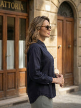 Relaxed Long Sleeve Button Shirt