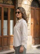Relaxed Long Sleeve Button Shirt