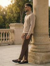 Zip-Front Knit Jacket