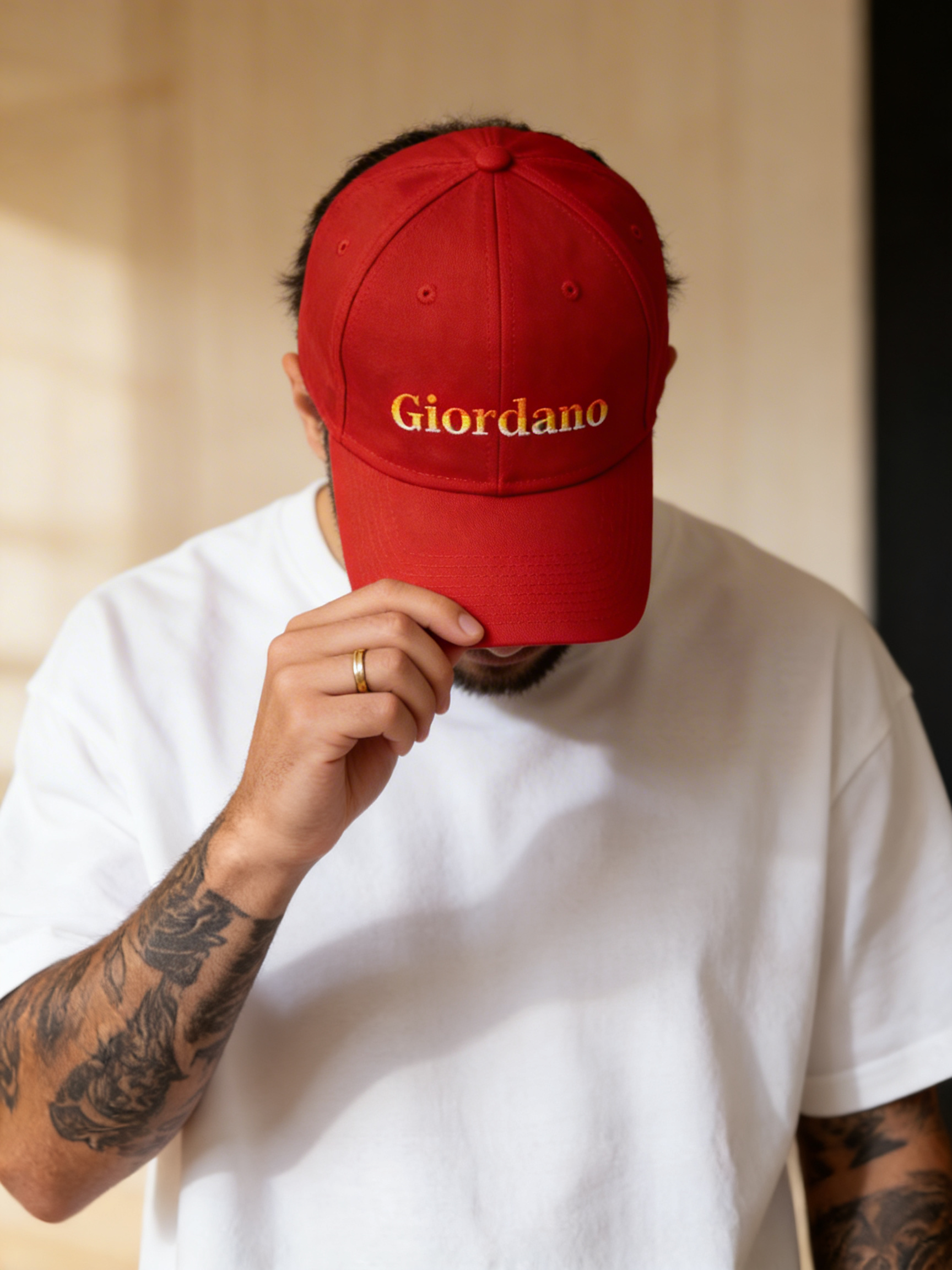 Embroidered Logo Baseball Cap
