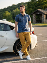 Embroidered Badge Polo Shirt