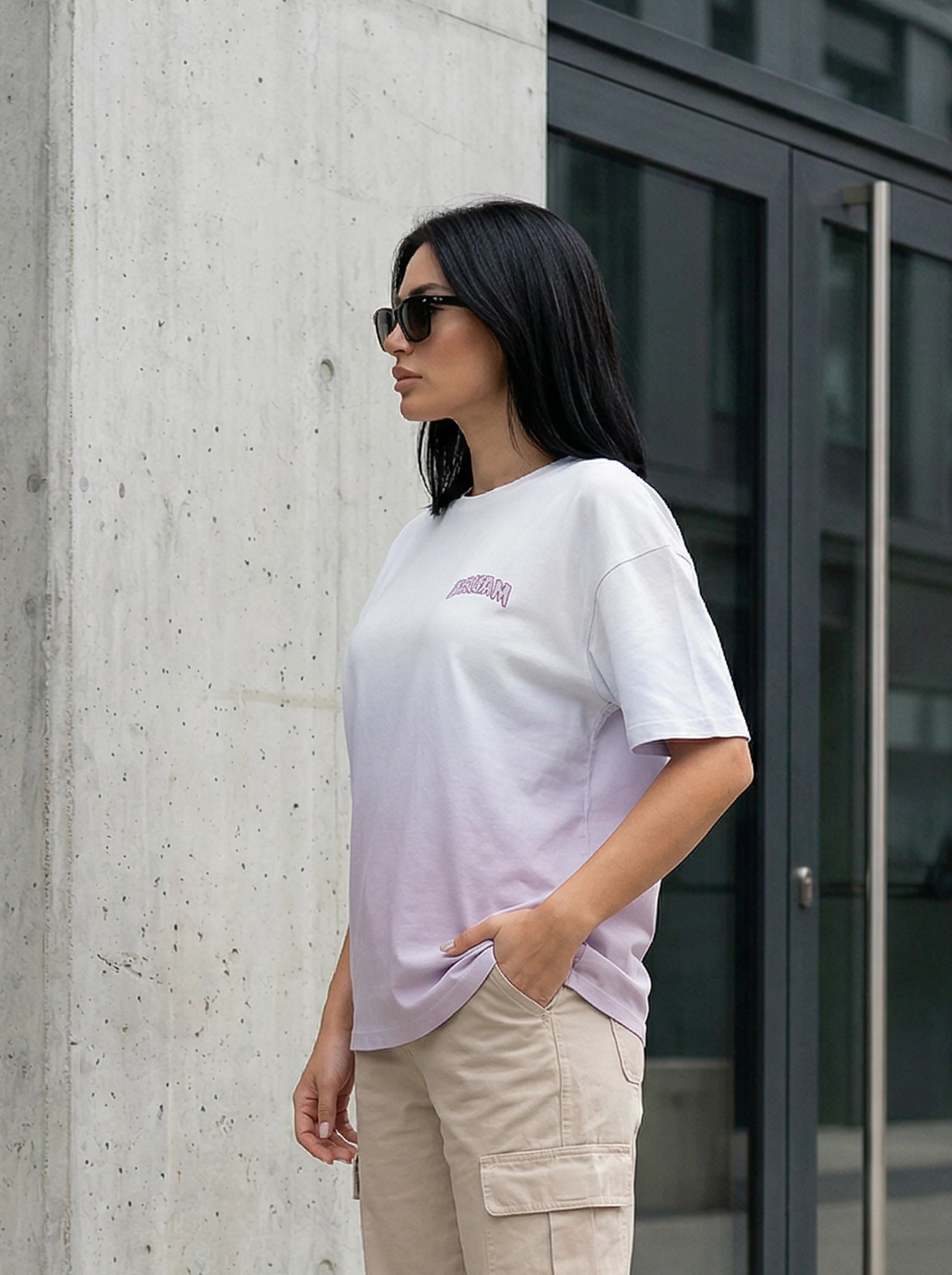 Minimal Gradient Short Sleeve T-Shirt