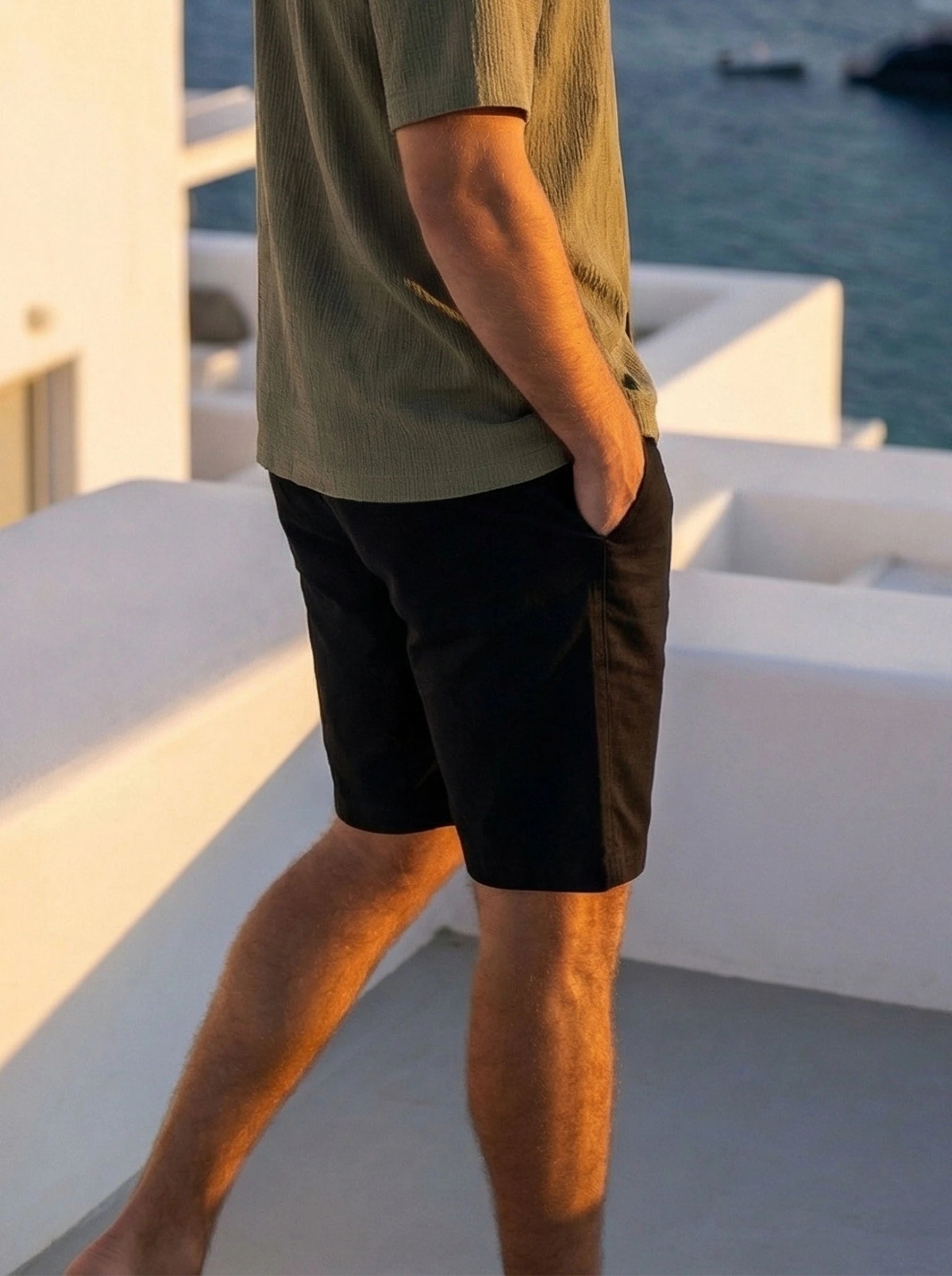 Drawstring Casual Shorts