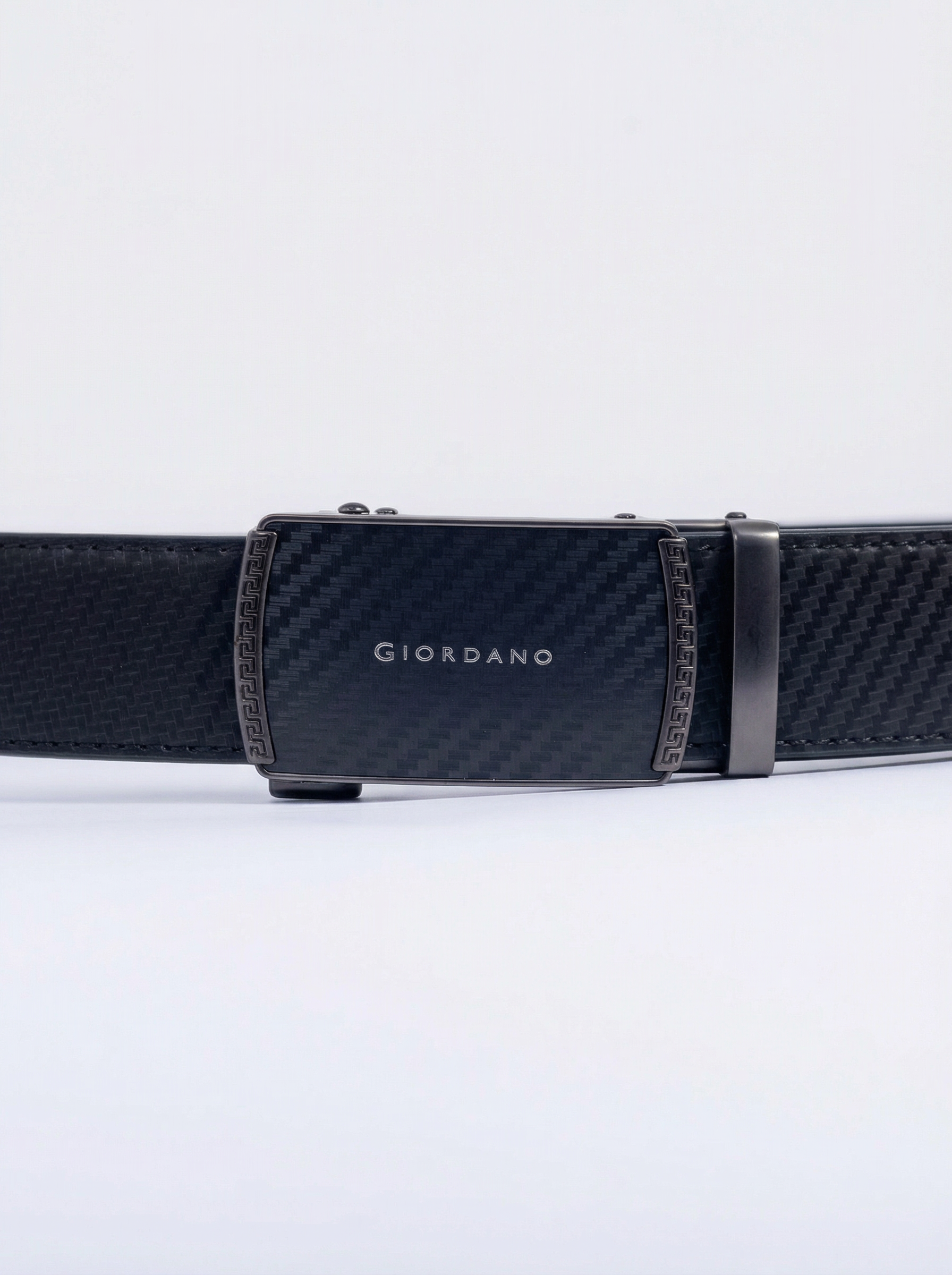 Automatic Buckle Textured Belt