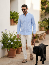 Relaxed Fit Button-Down Shirt