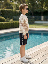 Kids Side Tape Sports Shorts