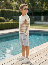 Kids Printed Sports Shorts