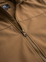 Hooded Zip-Front Jacket