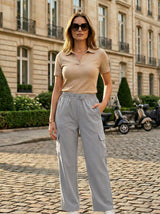 Wide-Leg Cargo Pants