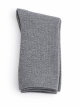Ribbed Crew Socks