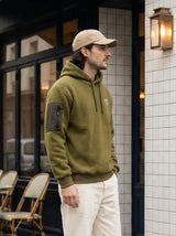 Utility Patch Pullover Hoodie