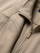 Zip-Front Knit Jacket