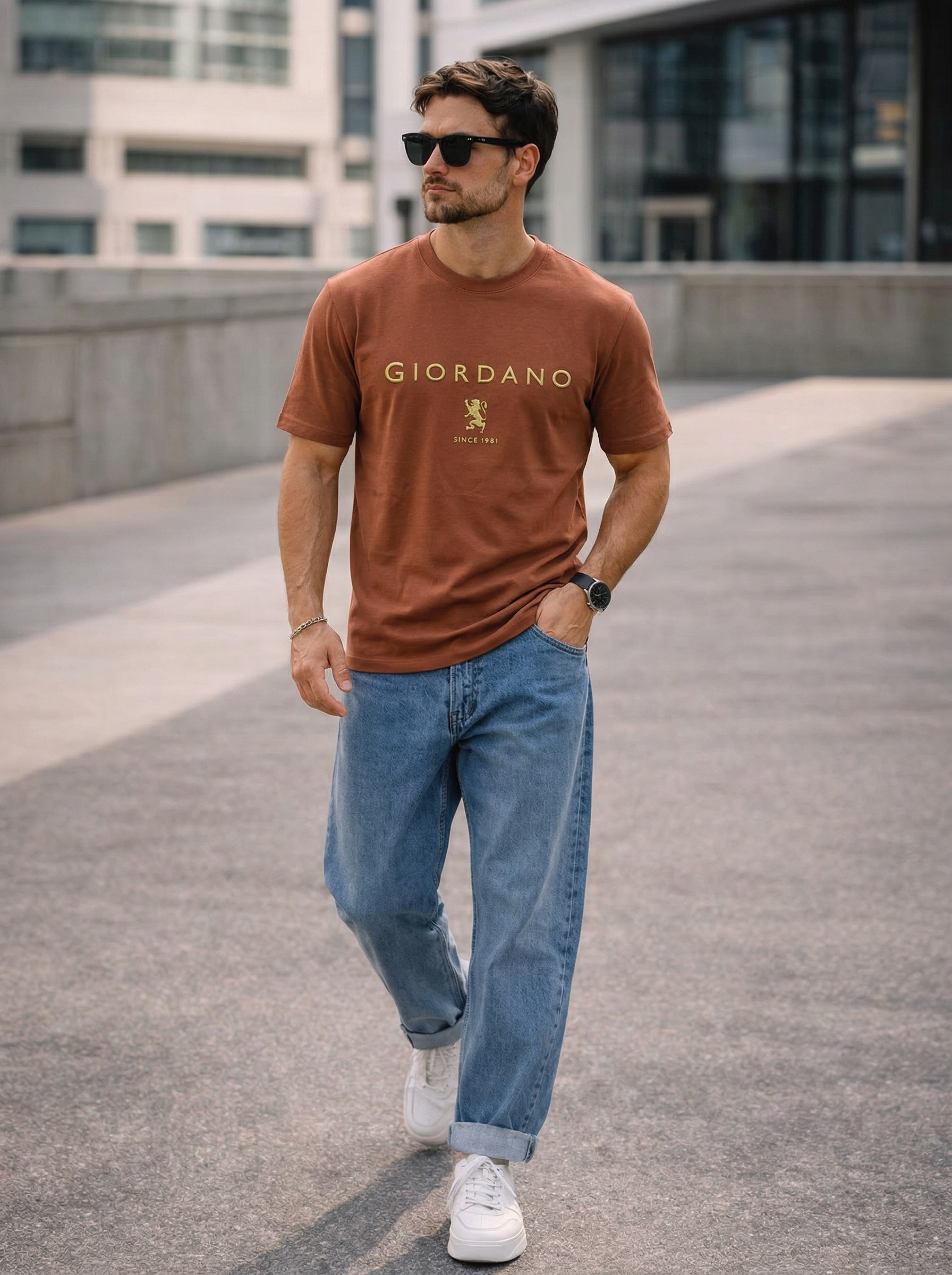 Men’s Logo Graphic Crewneck T-Shirt