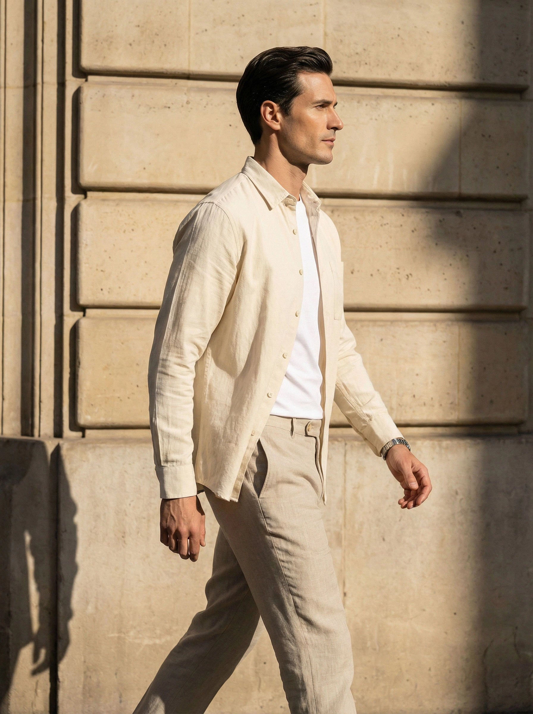 Casual Long Sleeve Button-Down Shirt