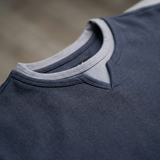 Modern Short Sleeve Knit Top