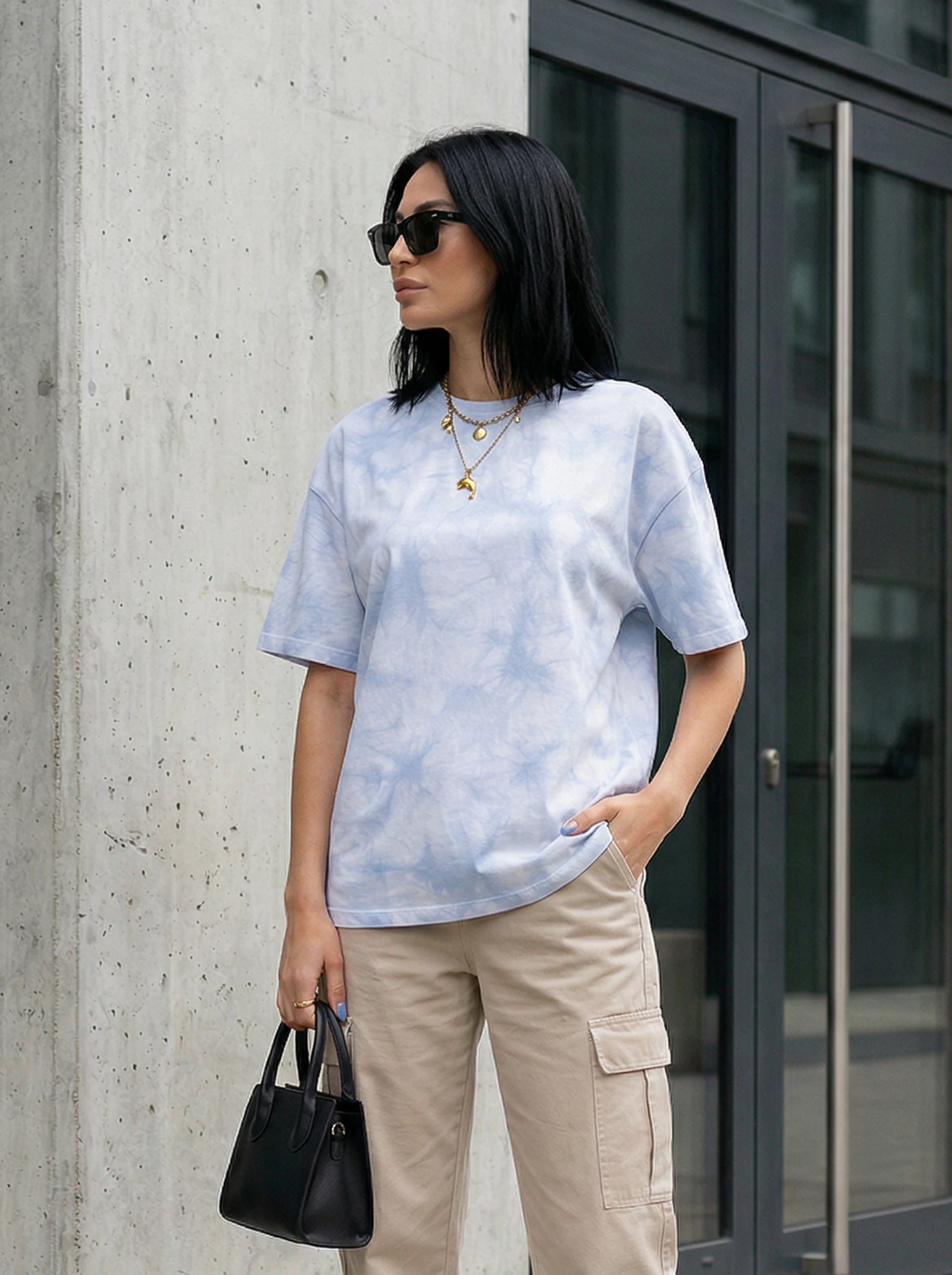 Gradient Effect Short Sleeve T-Shirt