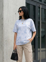Gradient Effect Short Sleeve T-Shirt