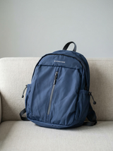 Minimal Zip-Front Backpack