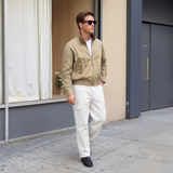 Modern Straight-Leg Cargo Jeans