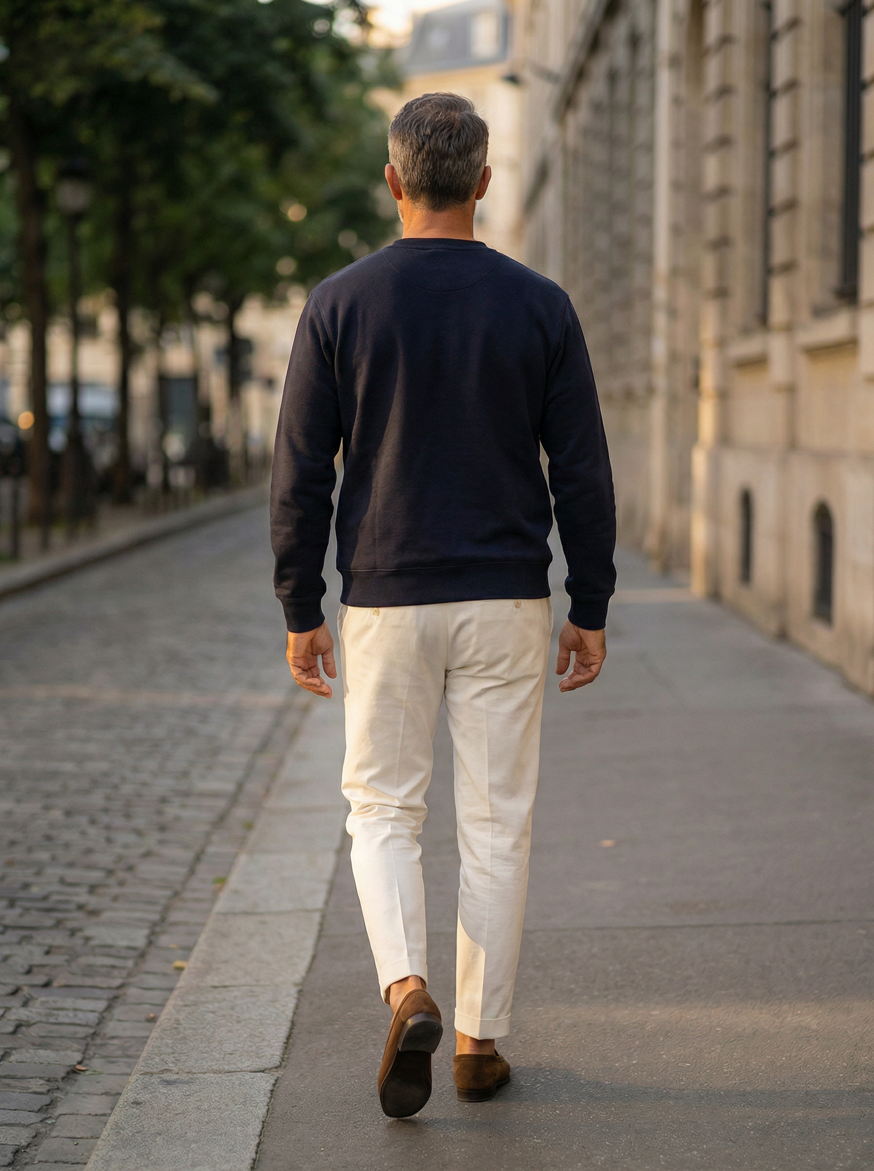 Minimal Crewneck Sweatshirt