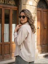 Relaxed Long Sleeve Button Shirt