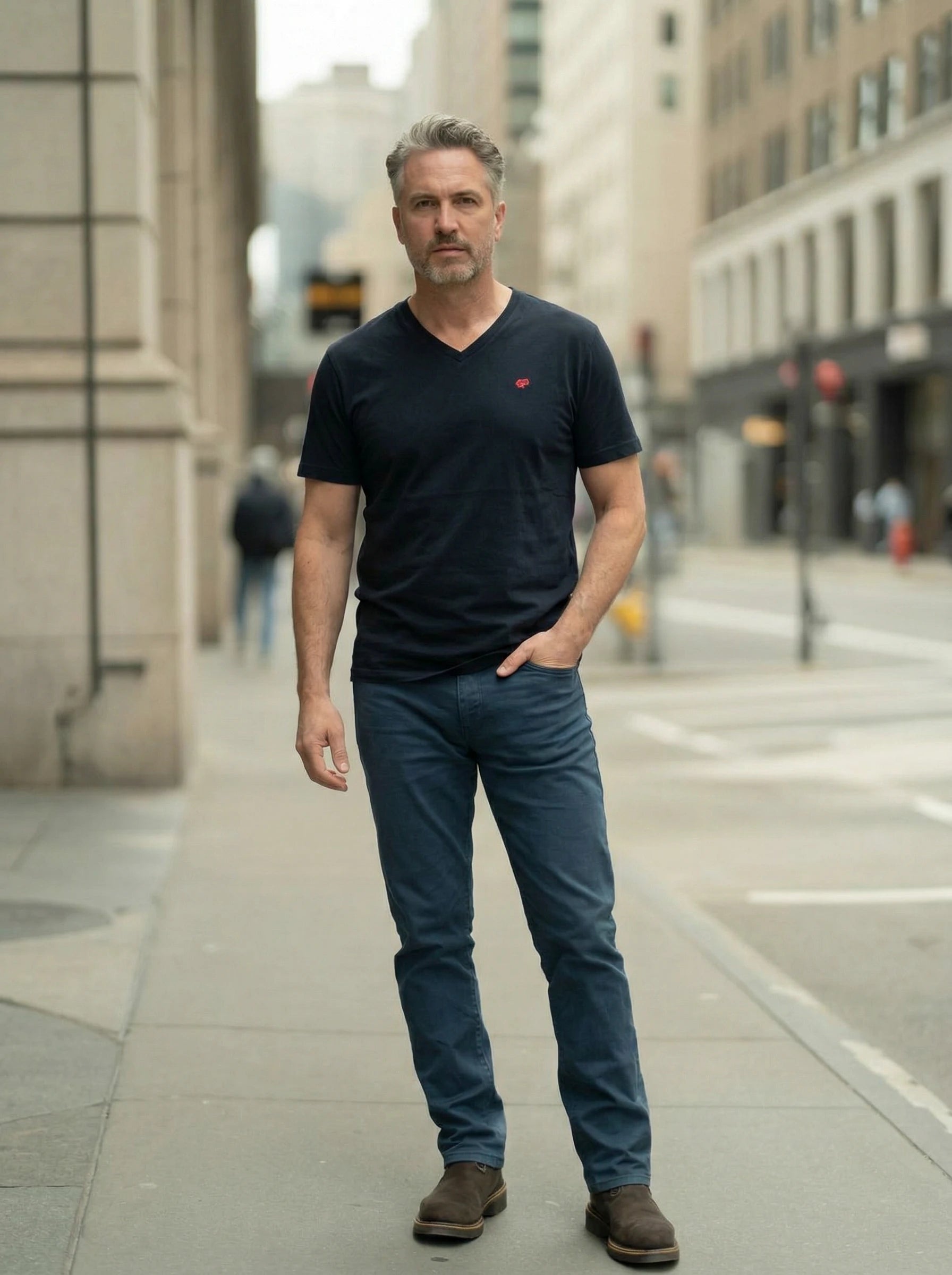 Men’s V-Neck Short Sleeve T-Shirt