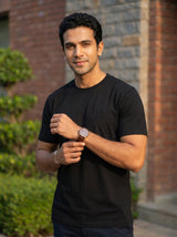 Men’s Minimal Logo Crew Neck T-Shirt