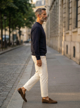 Minimal Crewneck Sweatshirt