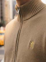 Full-Zip Knit Jacket