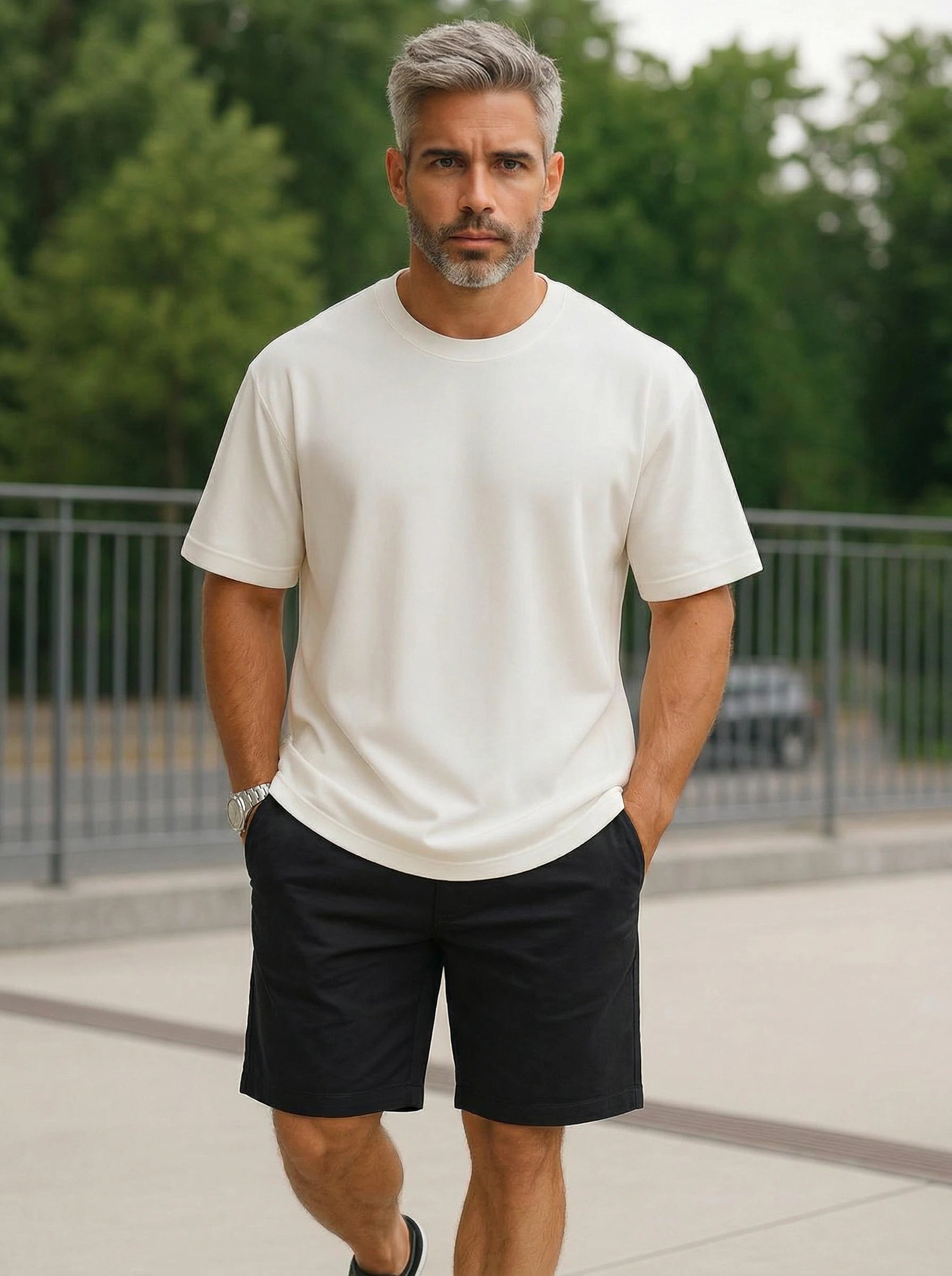 Men’s Tailored Casual Shorts