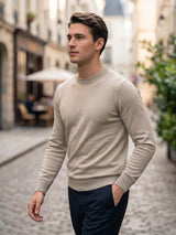 Classic Crew Neck Knit Sweater