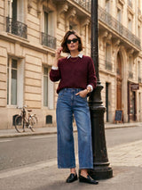 High-Rise Wide Leg Jeans