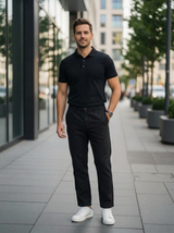 Men’s Elastic Waist Casual Pants