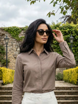 Minimal Button-Down Shirt