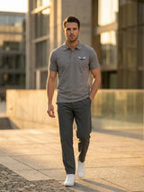 Men’s Graphic Polo T-Shirt