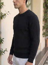 Classic Crew Neck Knit Sweater