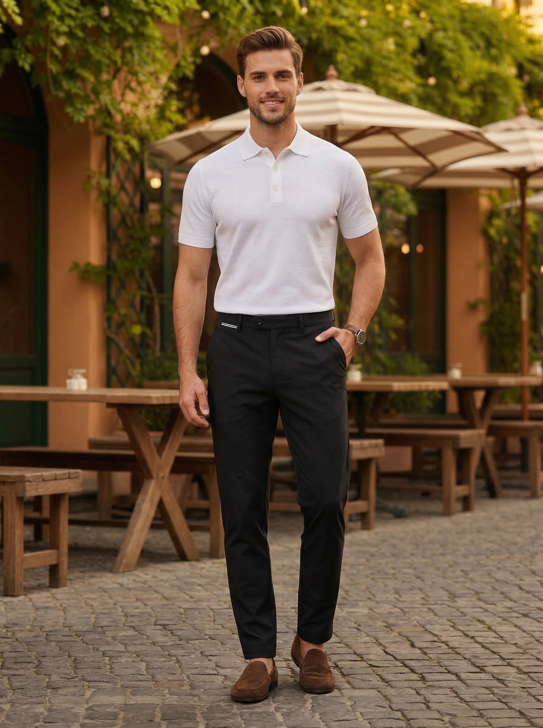 Men’s Smart Casual Tailored Pants