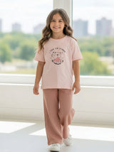 Girls Graphic Crewneck T-Shirt